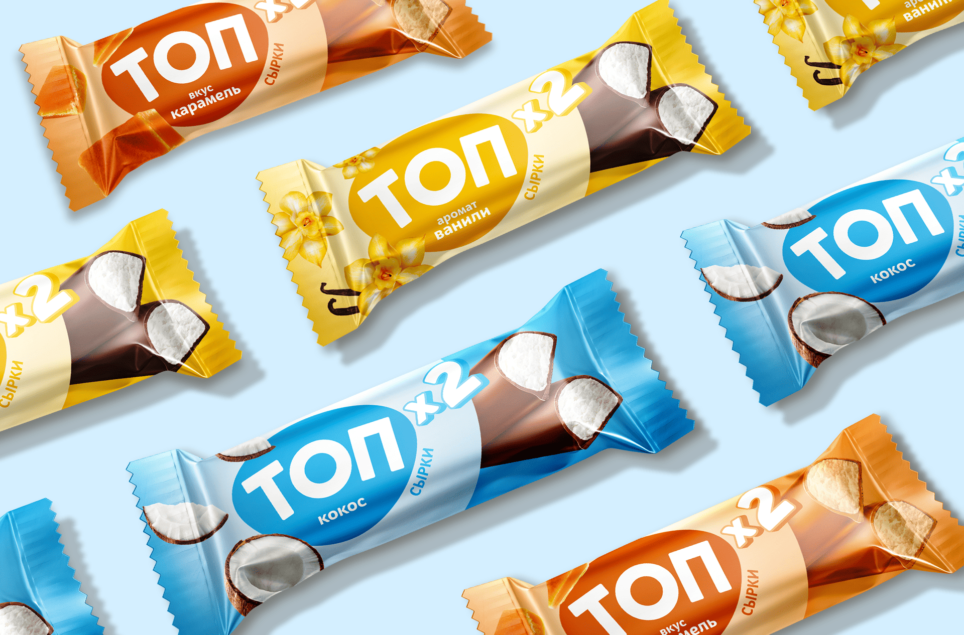 Делай раз, делай два — новые двойные сырки ТОП image